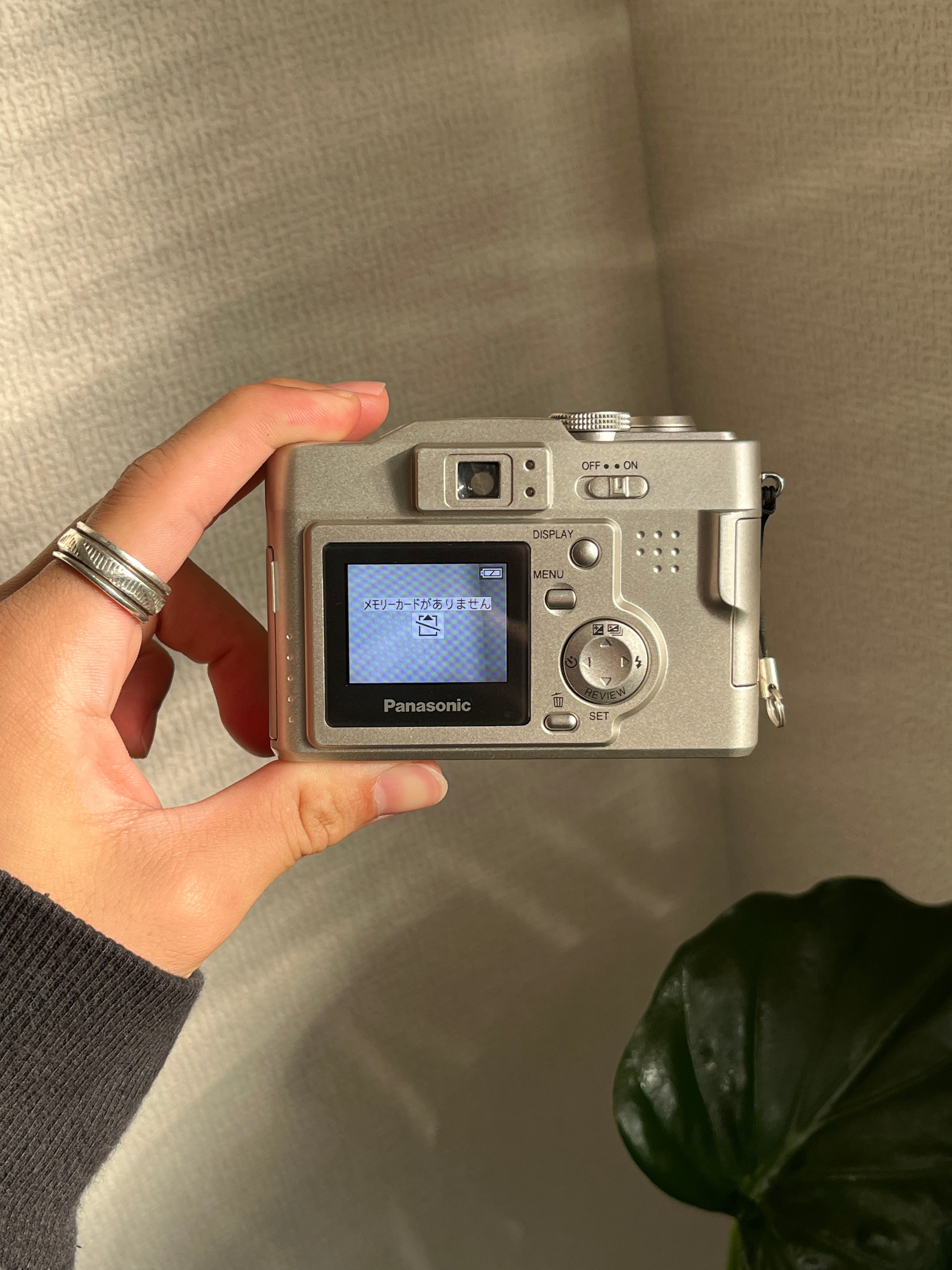 レトロPanasonic DMC-LC33 コンパクトデジタルカメラ