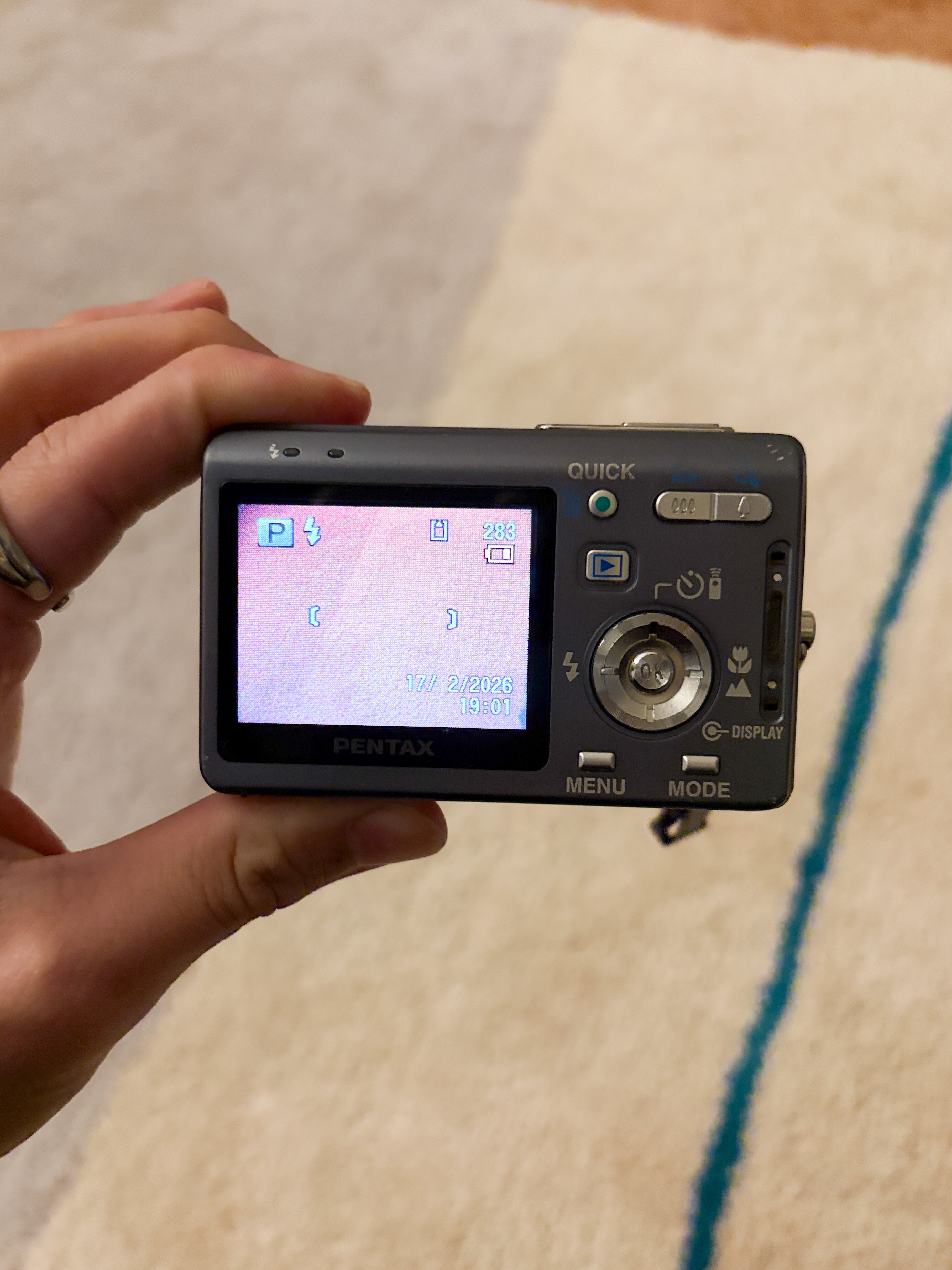 PENTAX optio S5n – オールドコンデジ専門店 Tugumi